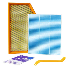 SCREW RHINO front packaging showing engine and cabin filter benefits