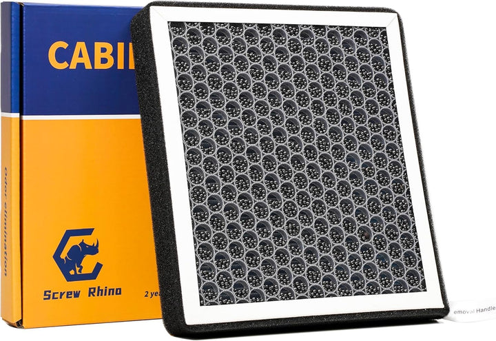 SCREW RHINO front packaging showing model compatibility and benefits
