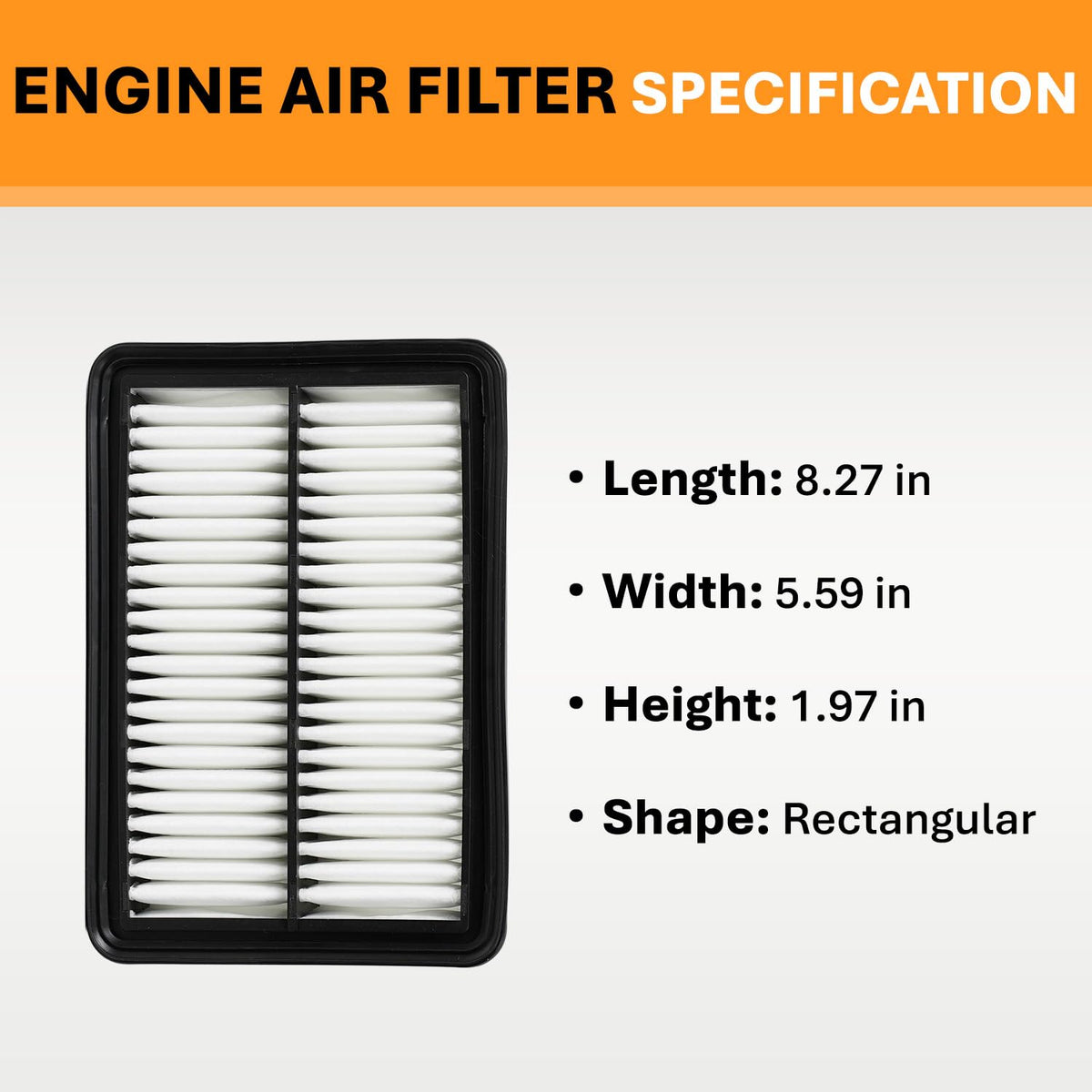 SCREW RHINO filter labels and part numbers clearly shown for correct part matching