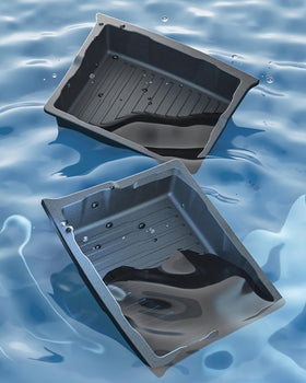 SCREW RHINO with water bottle illustrating compact size and practical capacity