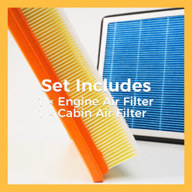 SCREW RHINO filter pair next to ruler showing scale and easy replacement convenience