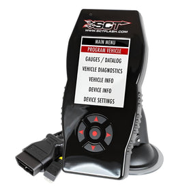 SCT X4 front view showing compact tuner and easy handling benefit