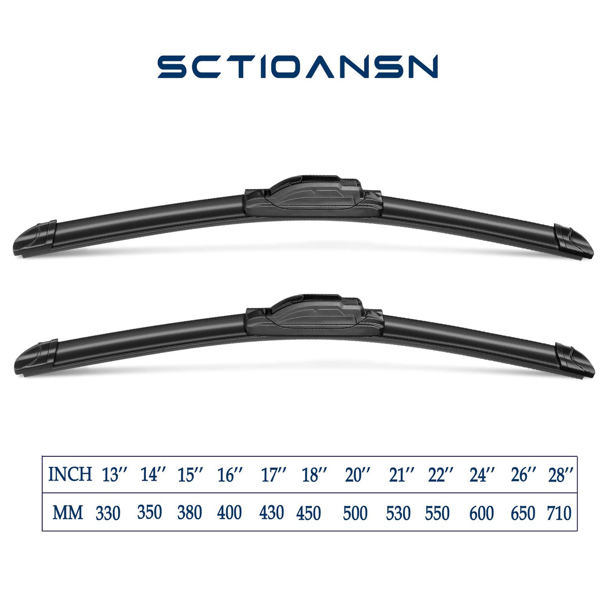 sctioansn installed on Subaru Forester front offering quiet clear vision