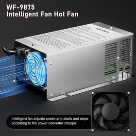sdanbom WF-9875 installed in an RV cabinet providing reliable 12V power to appliances