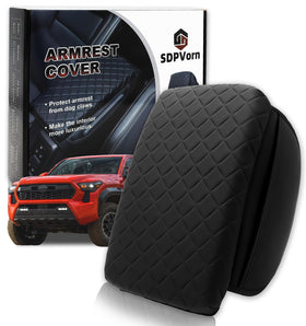 SDPVorn front view of armrest cover showing clean fit and stylish finish
