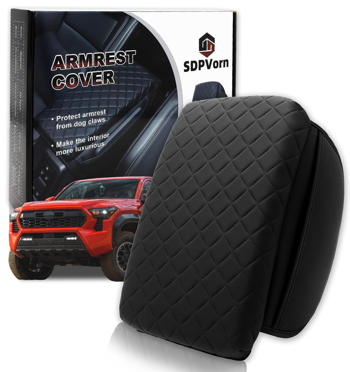 SDPVorn front view of armrest cover showing clean fit and stylish finish