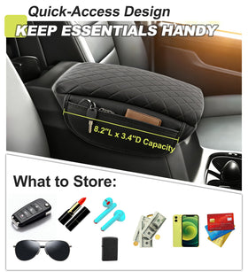 SDPVorn open dual-side pockets holding cards for organized storage