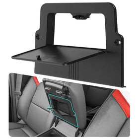 SDPVorn front installed under-armrest showing seamless factory integration and tidy look
