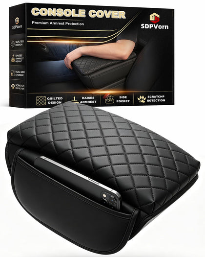 SDPVorn front view on Jeep console showing fitted coverage and upgraded look