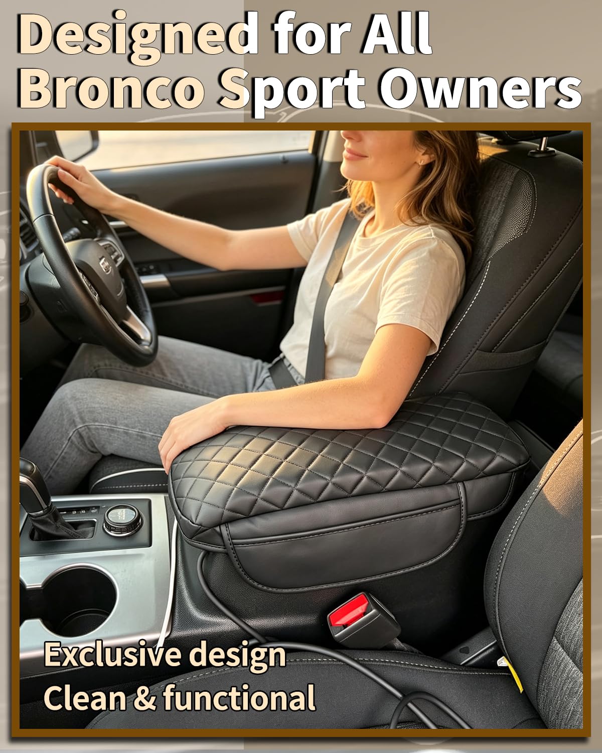 SDPVorn scale with hand illustrating size and precise Bronco Sport fit benefit