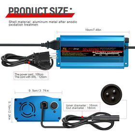 SDULIBITIY charger held by hand for scale showing compact portable design and durability
