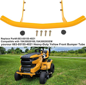 SDYYDS bumper mounted on Cub Cadet illustrating hood and grille protection