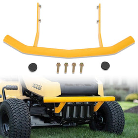 SDYYDS front bumper full view showing protective shape and bright yellow finish