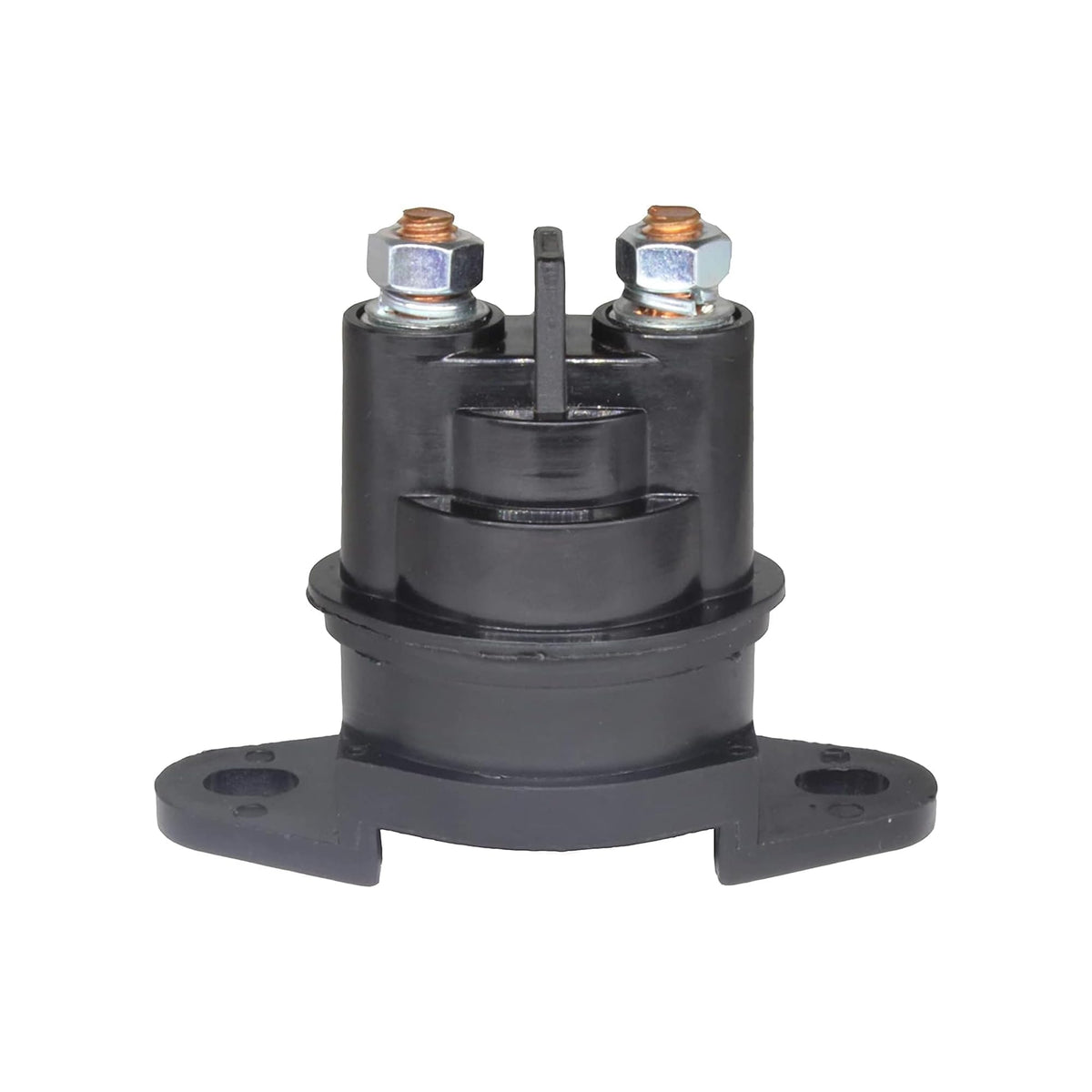 Sea-Doo branded Can-Am starter relay front view showing housing and part number, ensures exact OEM replacement