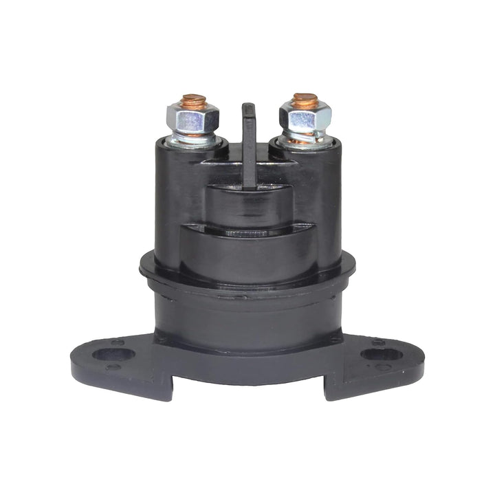 Sea-Doo branded Can-Am starter relay front view showing housing and part number, ensures exact OEM replacement