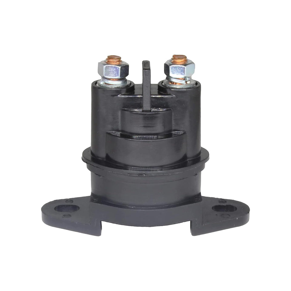 Sea-Doo branded Can-Am starter relay front view showing housing and part number, ensures exact OEM replacement