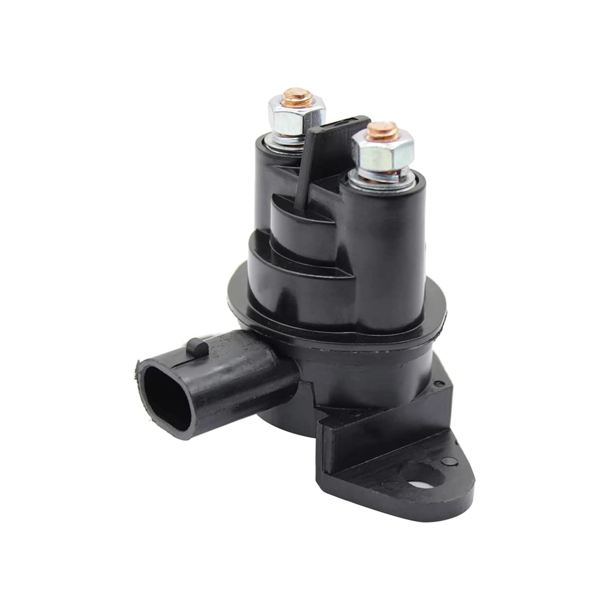 Sea-Doo Can-Am starter relay installed in vehicle harness demonstrating proper fit and easy swap benefit
