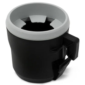 Sea-Doo cup holder installed on LinQ cooler showing stable access