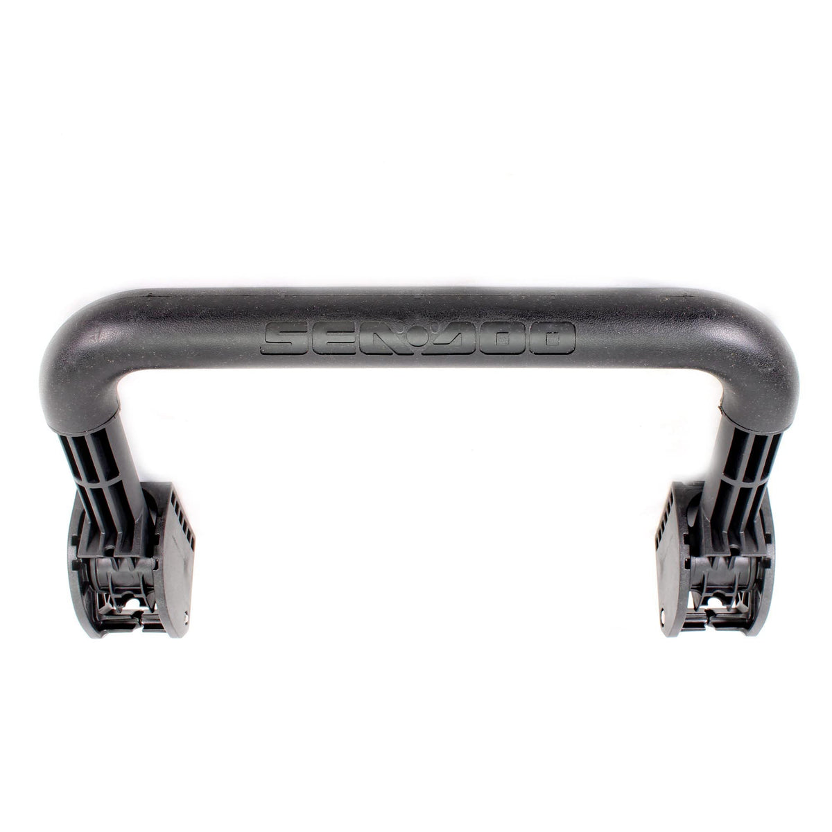 Sea-Doo ladder step held by hand for scale, shows correct OEM fitment benefit