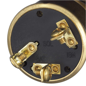 Seachoice ignition switch with two keys displayed to highlight onboard spare convenience