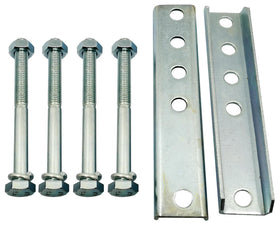Seachoice on a trailer in tow-ready position demonstrating safer hitching and leveling