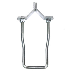 SEACHOICE front view of lockable spare tire carrier showing secure mounting