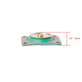 SeaEagles diaphragm beside a ruler showing exact 30cc pump size for correct replacement benefit