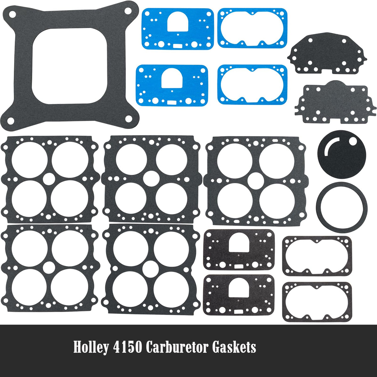 SeaEagles gasket and O-ring layout neatly arranged to show comprehensive seal coverage