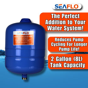 SEAFLO 3/4" MNPT connection close-up enabling universal plumbing compatibility benefit