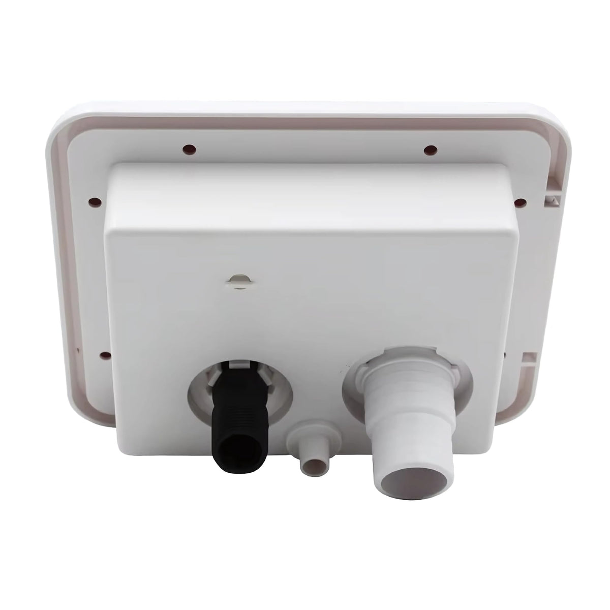SEAFLO view of 1/2 inch threaded connection showing compatibility with pressurized hoses