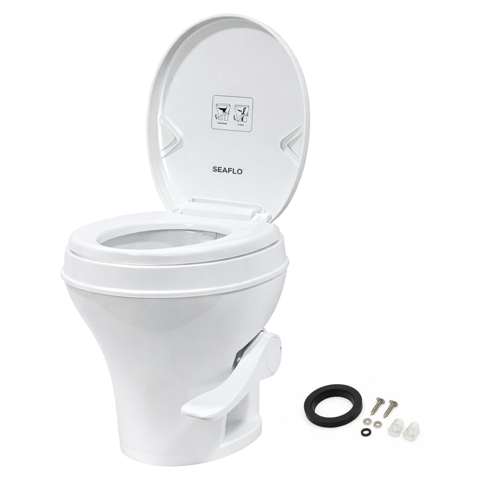 SEAFLO front view showing tall residential seat for comfort