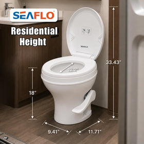 SEAFLO packaging with warranty card indicating four-year protection