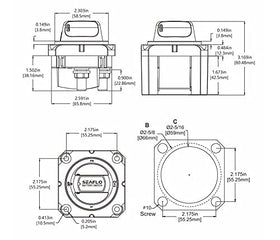 SEAFLO with heavy-gauge battery cables connected demonstrating high-current capability