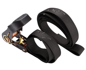 Seah Hardware close-up of ratchet tie-down demonstrating secure tensioning