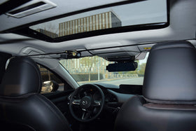 Seah Hardware straps routed through door-frame illustrating correct attachment method