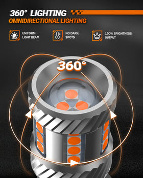 SEALIGHT 3157 aluminum heat sink detail showing rapid heat dissipation benefit