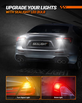 SEALIGHT close-up of 3030 LED array highlighting intense illumination