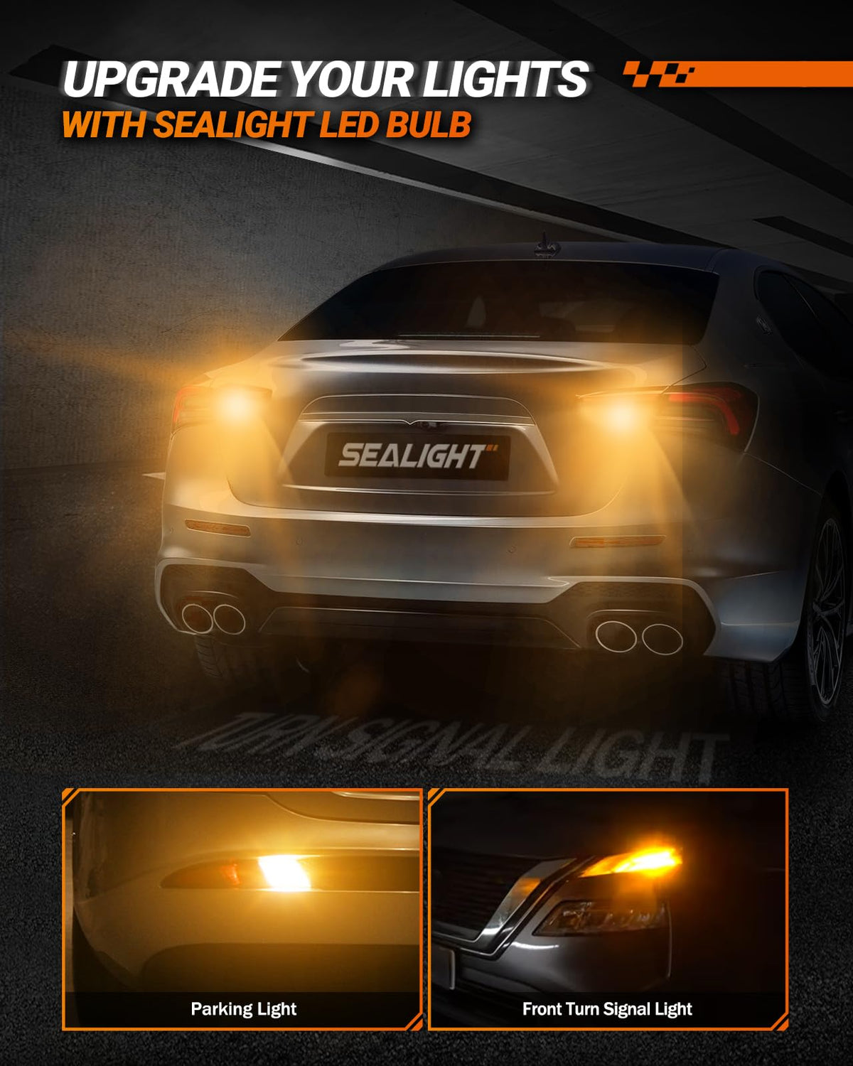 SEALIGHT 3157 side profile close-up showing compact fit and easy swap benefit