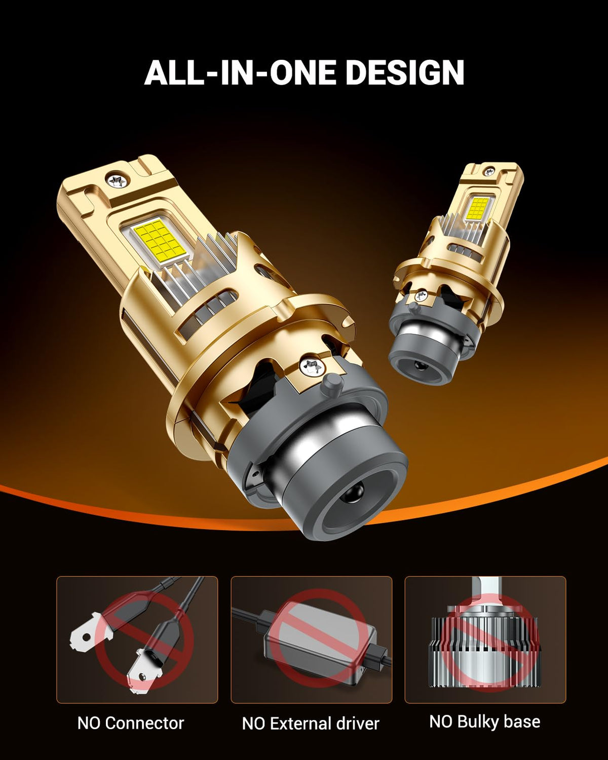 SEALIGHT D4S nighttime road beam pattern enhancing visibility
