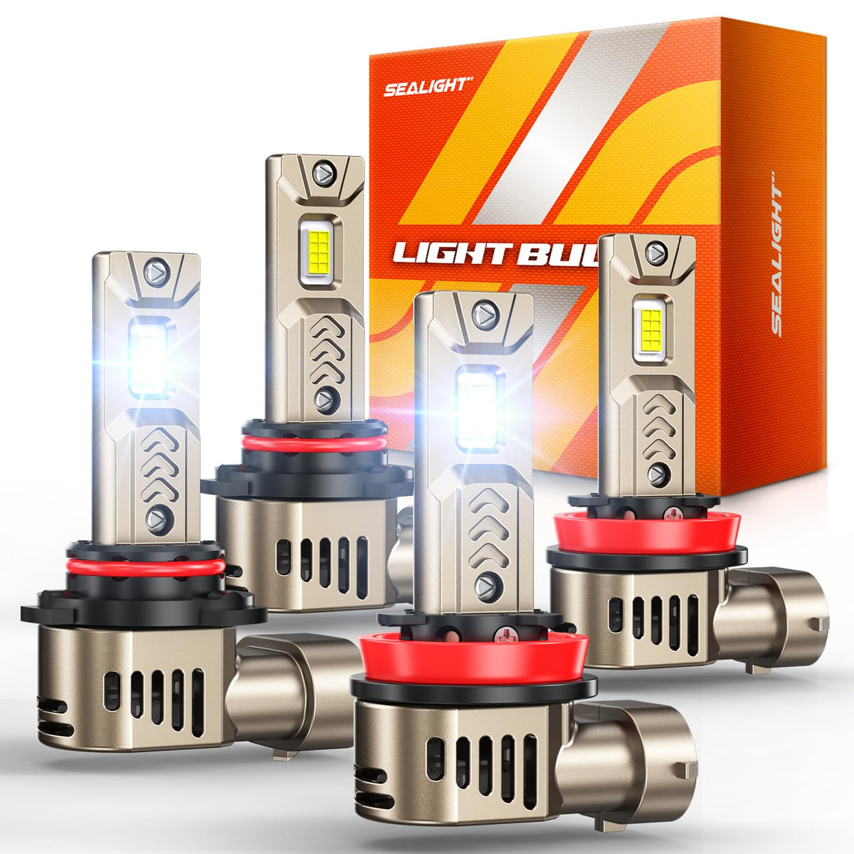 SEALIGHT front packaging showing model and pack of 4 for quick identification and confidence