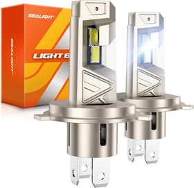 SEALIGHT front packaging showing H4 pair and product benefits