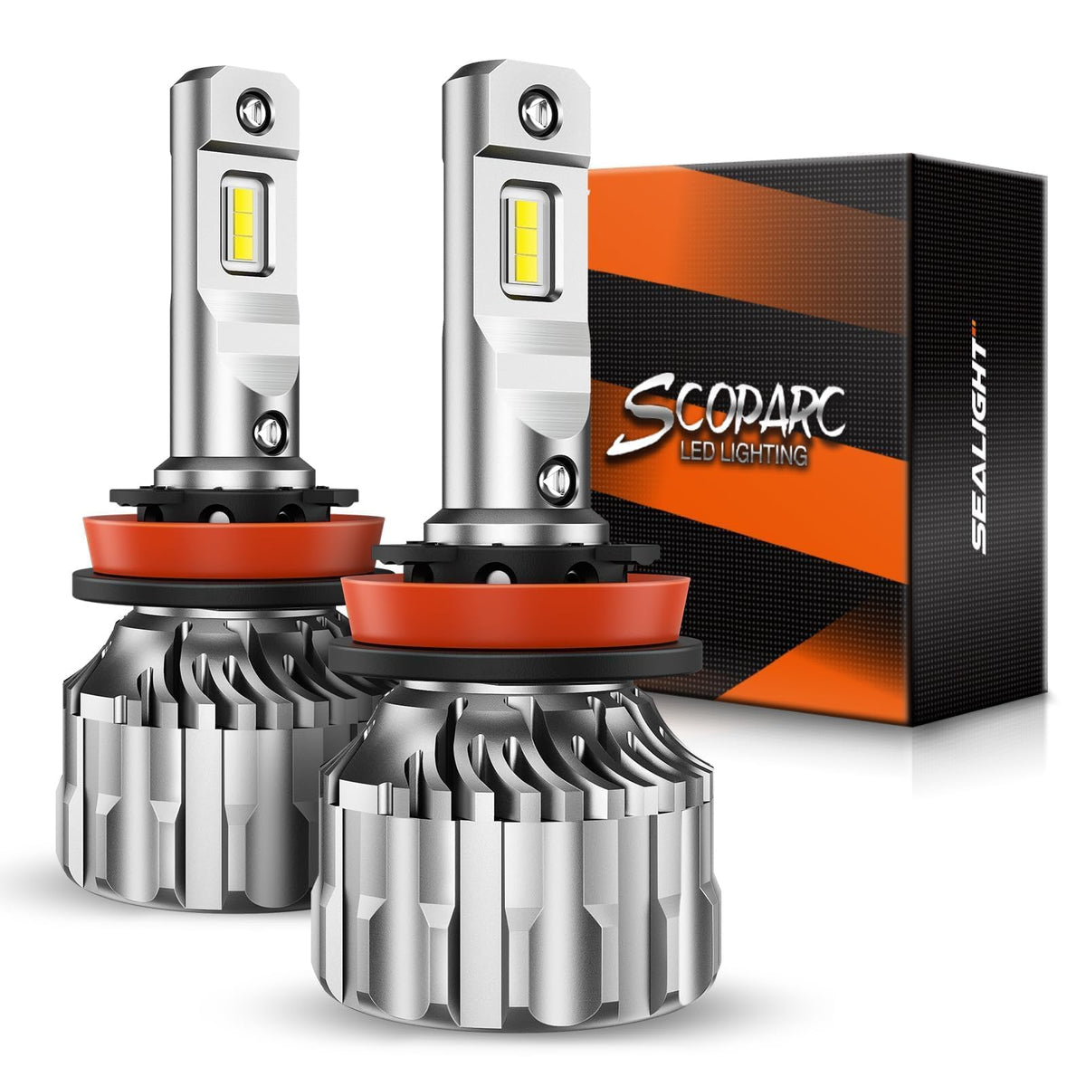 SEALIGHT H11 front view showing compact design and bright output benefit
