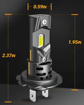 SEALIGHT H7 retail box and label, indicates included pair and model information