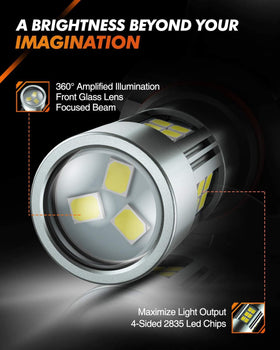 SEALIGHT close-up of 27 SMD chips detailing even 360-degree illumination