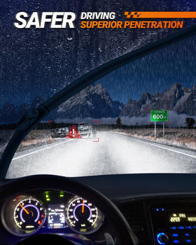 SEALIGHT truck driving at night showing improved visibility and safer road view