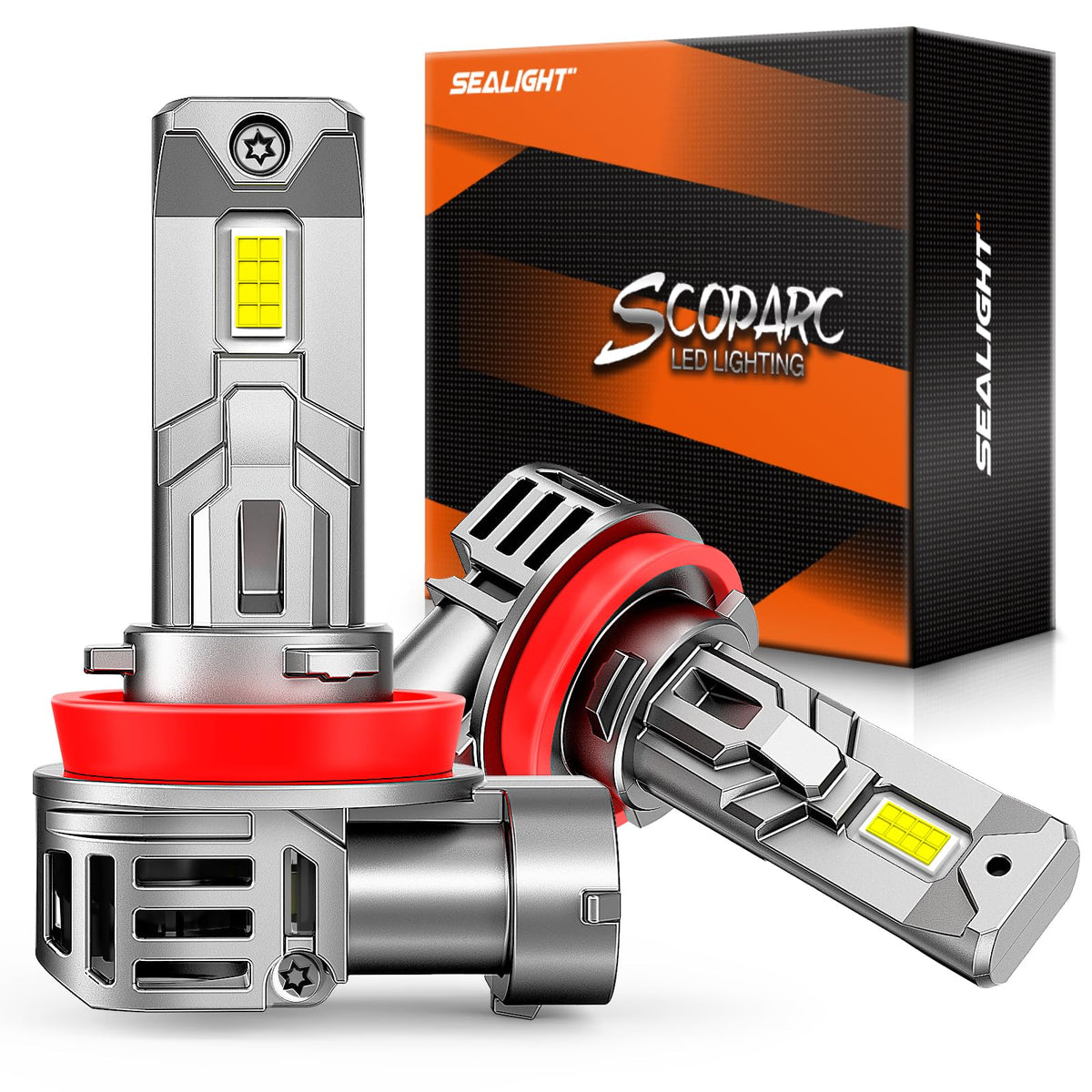 SEALIGHT S1-Pro front packaging showing two bulbs and benefits