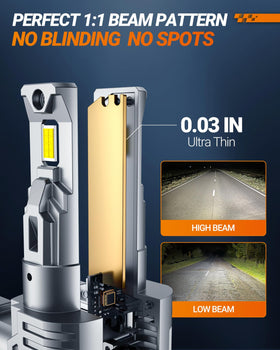 SEALIGHT S1-Pro beside halogen bulb showing compact size advantage