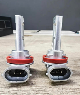 SEALIGHT beside original halogen showing identical 1:1 size fit