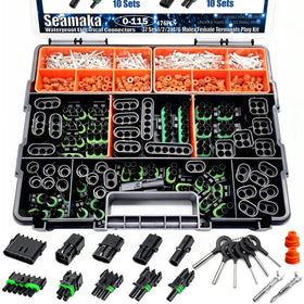 Seamaka front packaging showing full 476-piece kit and contents benefits