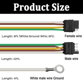 Seamaka close-up of color-coded 18 AWG wires showing corrosion resistance